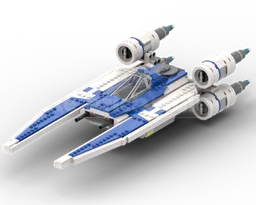 UT-60D U Wing starfighter (Blue squadron)