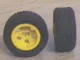 Wheel 30.4 x 14 VR with Black Tire 30.4 x 14 VR (2994 / 6578) / Yellow