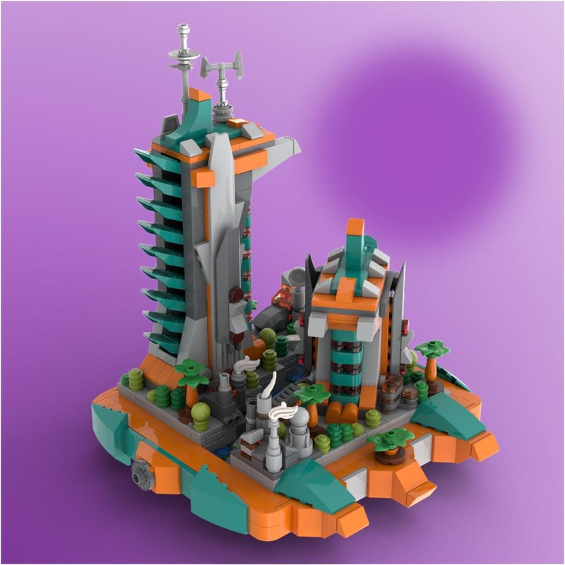 Lego The Separator Towers - 30 years of Brick Separators