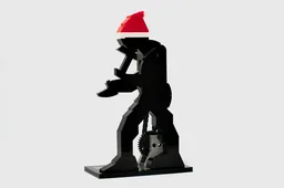 Hammering Man Christmas Edition