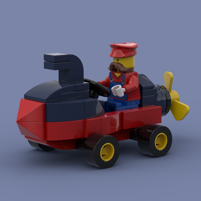 Lego Mario Kart - Steel Driver