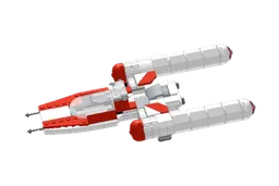 Clone Wars Y Wing Mod Red