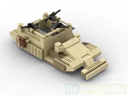 Desert Combat Speeder
