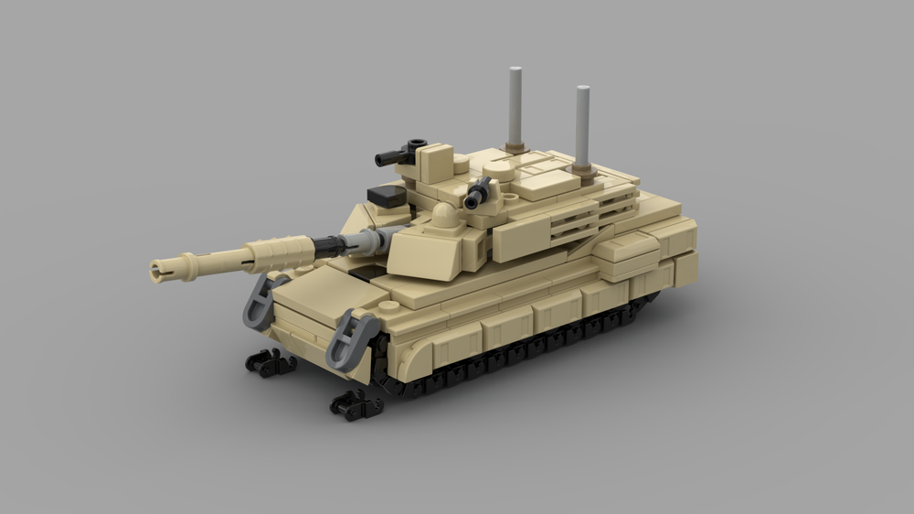 Lego M1 Abrams Main Battle Tank 1/72