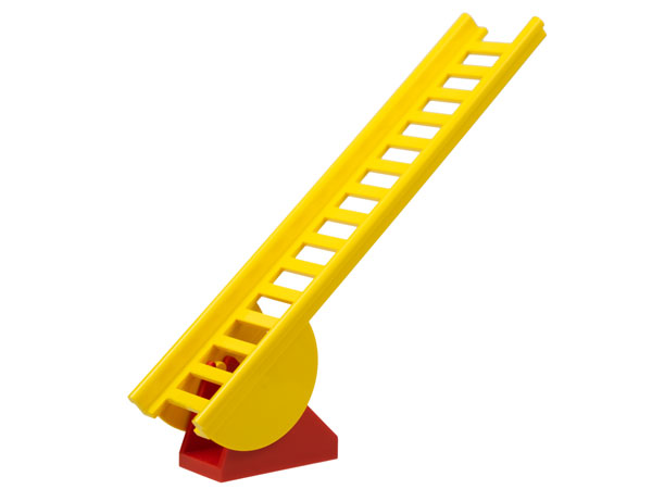 Lego Ladder 16 x 4 with Semi-Circular Pivot with Red Ladder Holder (4000 / 5)