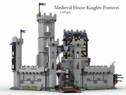 Medieval Horse Knights Fortress