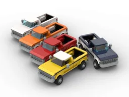 1973 Built Tough F-100 - Set of Five Colors