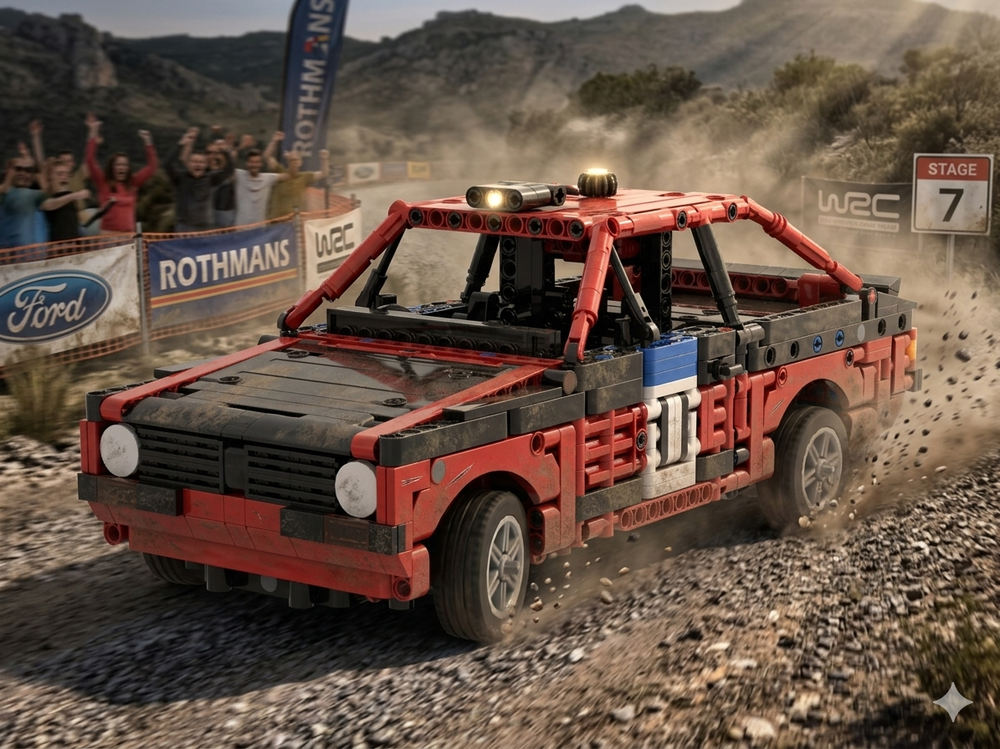 Lego Ford Escort RS1800 - Colin McRae Edition