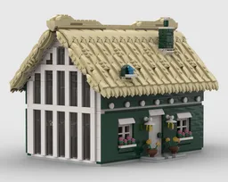 Tiny House with a thatched Roof