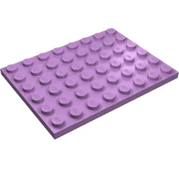 Plate 6 x 8 / Medium Lavender