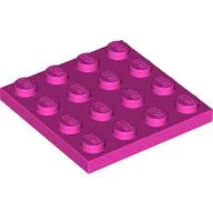 Plate 4 x 4 / Dark Pink