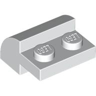 Lego Brick Curved 2 x 2 with 1 x 2 Cutouts