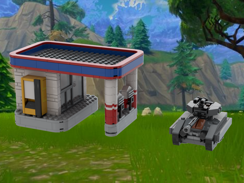 Lego Gas Station