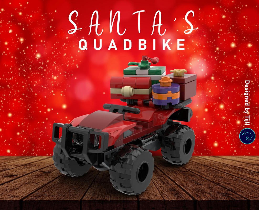 Lego Santa's Quadbike with Gifts