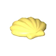 Clikits Icon, Shell 2 x 2 with Pin / Bright Light Yellow