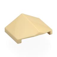 Lego Brick Sloped 33° 2 x 2 Double / Inverted / Tan