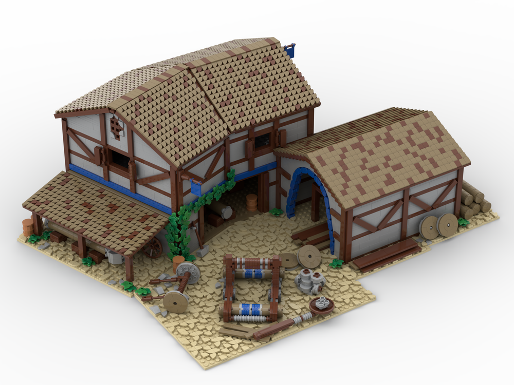 Lego Age of Empires - Siege Workshop (Western European)