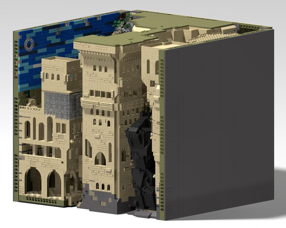 Lego The Most Ridiculous Book Nook Ever - A Magnificent Alt Build