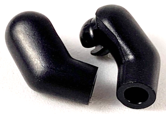 Lego Arm, (Matching Left and Right) Pair / Black