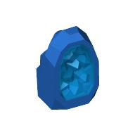 Lego Geode / Rock with Trans-Light Blue Crystal