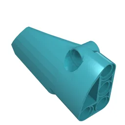 Technic Panel Fairing # 4 Small Smooth Long, Side B / Medium Azure