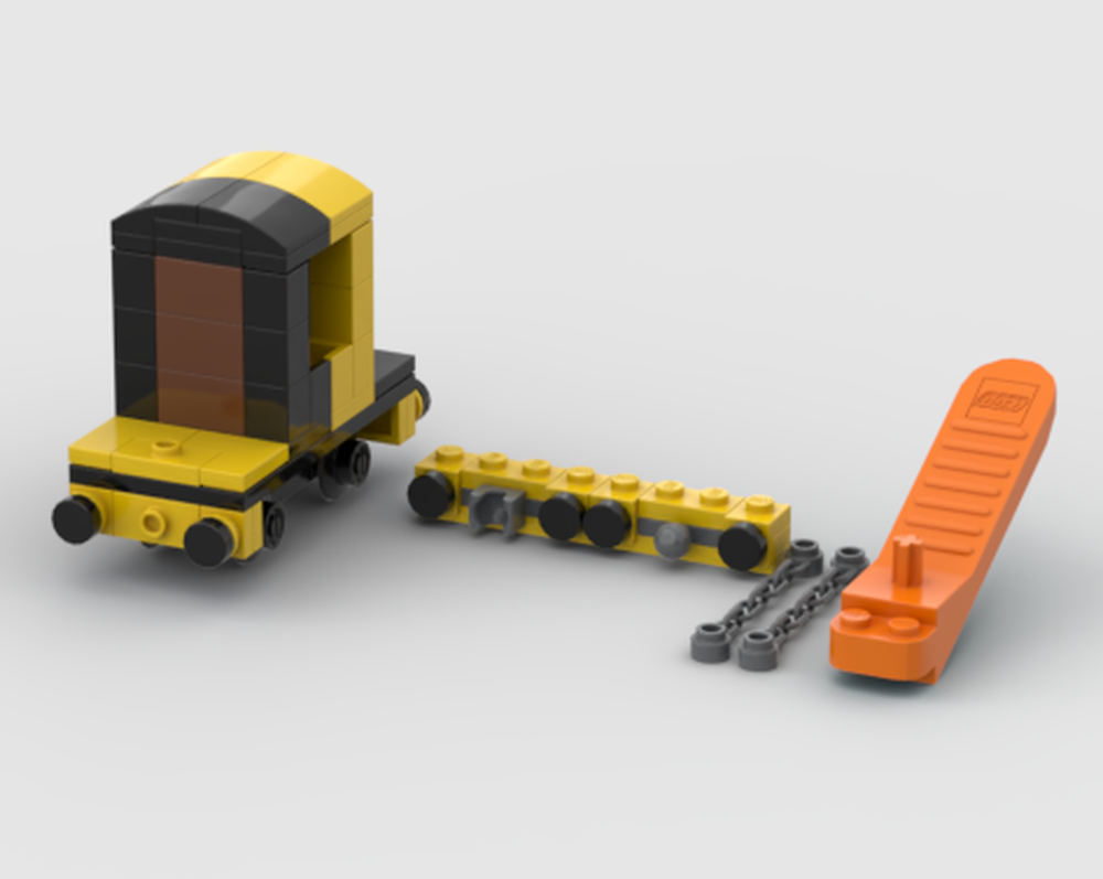 Lego HFRR Caboose (1920s)