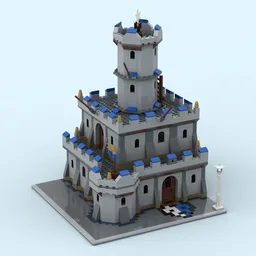 70404 Modular Corner Castle Budget Modification