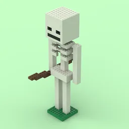Computer Game Style Skeleton
