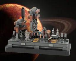 Geonosis Droid Factory - Diorama