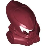 Large Figure Mask Huna (Toa Metru) / Dark Red