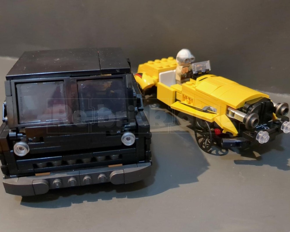 Lego 76924 '67 Ford C800 Car Carrier and '30 Bentley Speed Six