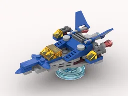 Dimensions Benny's Space ship Minifigure compatible