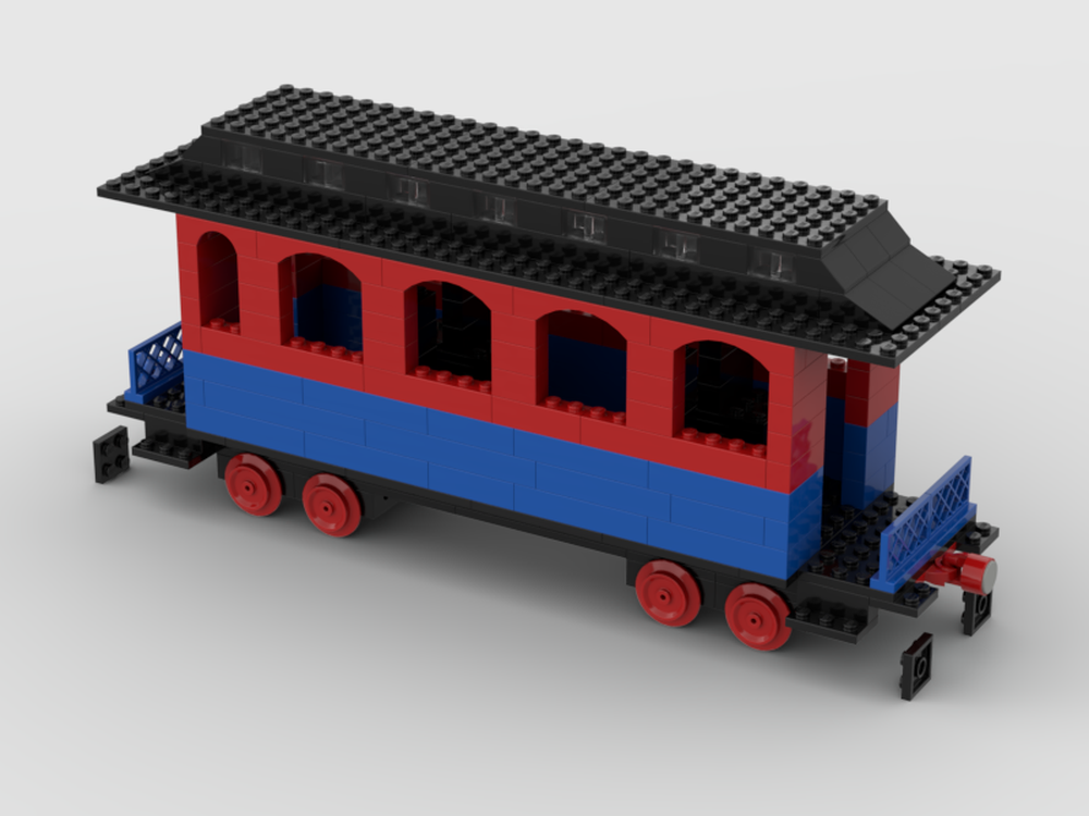 Lego Passsenger car for Thatcher Perkins Locomotiv