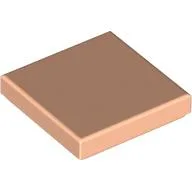 Tile 2 x 2 with Groove / Light Nougat