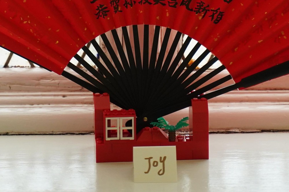 Lego Fan Holder