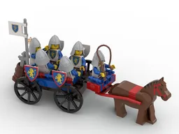 Medieval cart of Soldiers V1.1