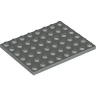 Plate 6 x 8 / Light Gray
