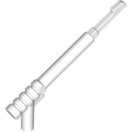 Weapon Spear Gun with Squared Trigger and Thick Spear Base / White