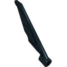 Large Figure Wing, Small / Black