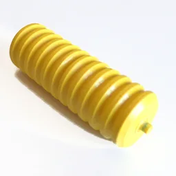 Duplo Plow, Roller Attachment / Disk / Yellow