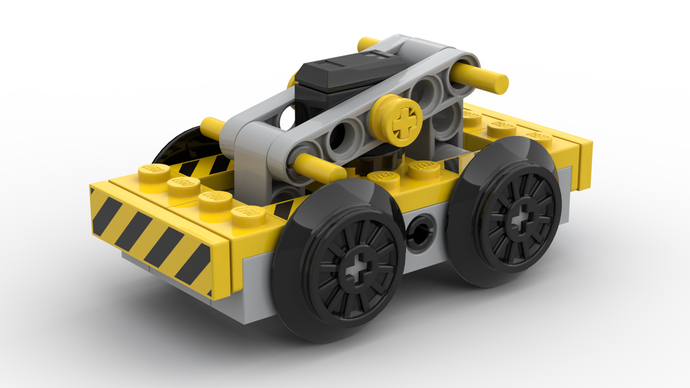 Lego Working Minifig-Scale Pump-Car