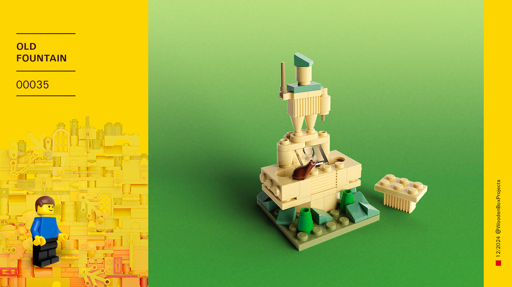 Lego Old Fountain