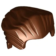 Hair Swept Back with Widow's Peak [Plain] / Reddish Brown