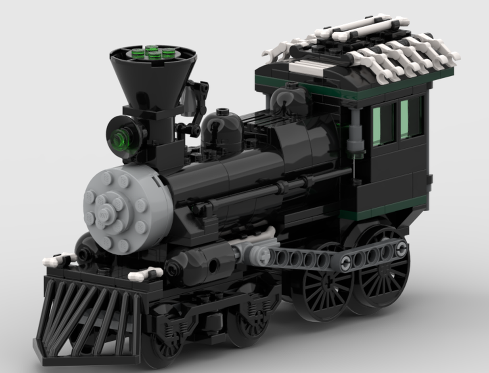 Lego Halloween Village Train