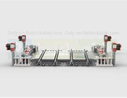 UK Double Track Full Barrier Level Crossing