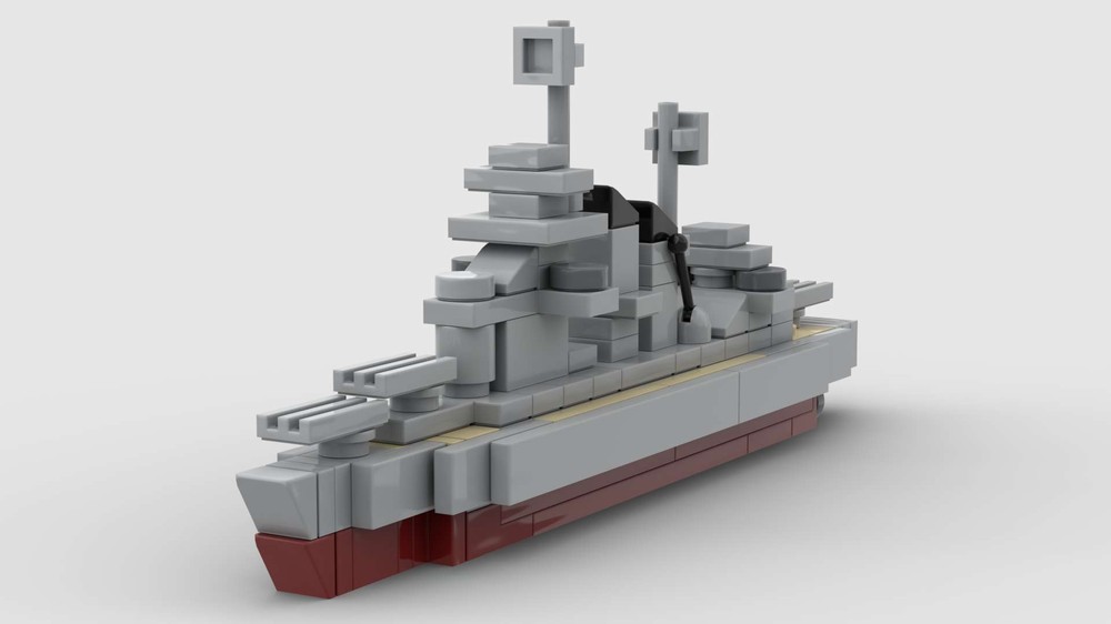 Lego USS North Carolina Mini