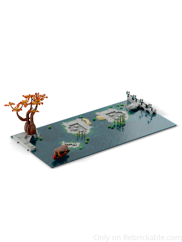 Lego 71814 - Tournament Temple City - Base