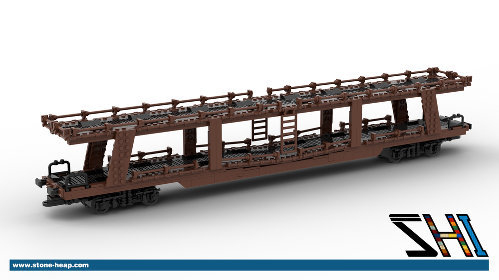 Lego Autotransportwagen DDm 915 braun