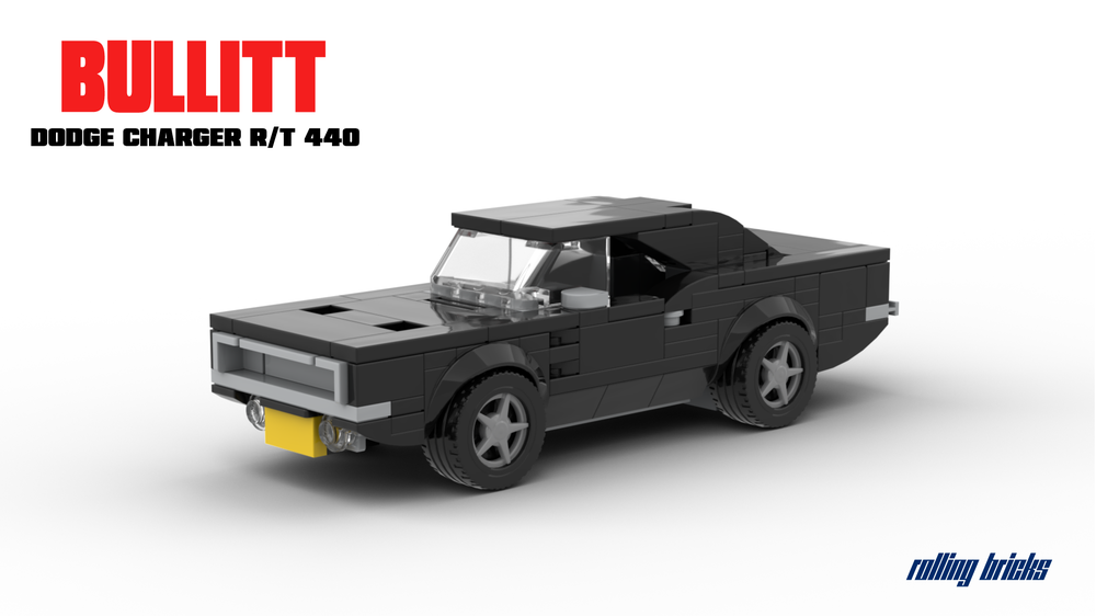 Lego Dodge Charger R/T 440 from Bullitt