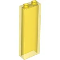 Brick 1 x 2 x 5 without Side Supports / Trans-Yellow